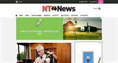 Desktop Screenshot of ntnews.com.au