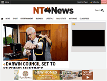 Tablet Screenshot of ntnews.com.au